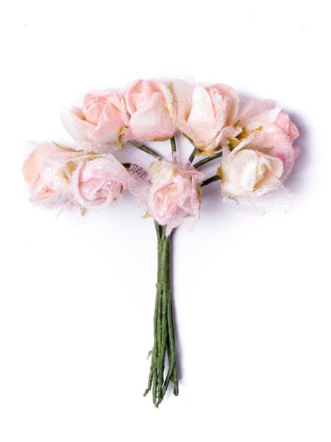 Miss Rose Sister Violet - Venta al por mayor Flores artificiales - FLOR - Rosebud Posy2