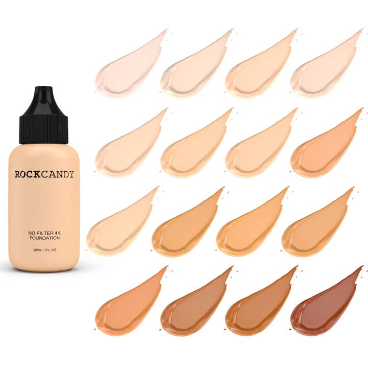 30ml Matte NoFilter 4K Airbrush Foundation for wholesale by Rock Candy Beauty
