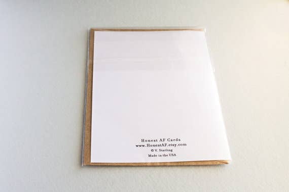 Honest AF Cards - Wholesale Graduation Card - Congratulations Smart Ass Card1