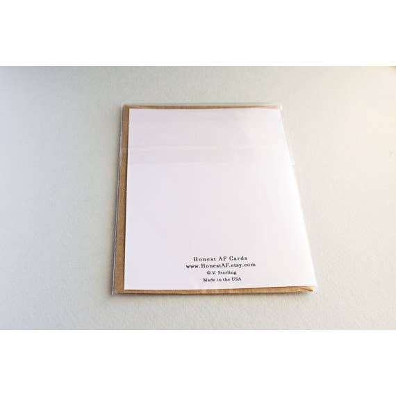 Honest AF Cards - Wholesale Encouragement Card - Your A** Is Perfect Card2