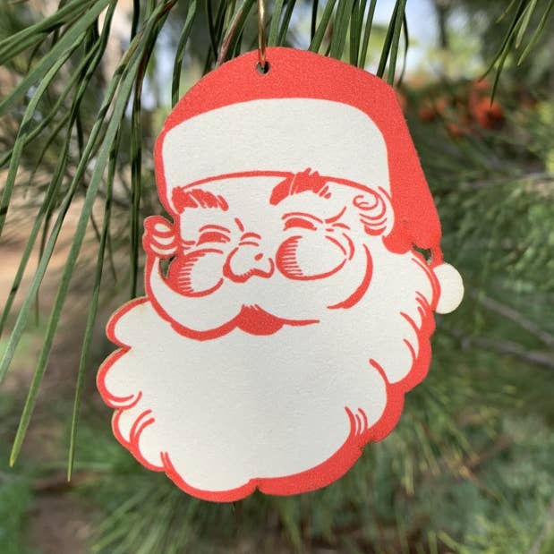 Vintage Santa Ornament for wholesale by Green Tree Jewelry