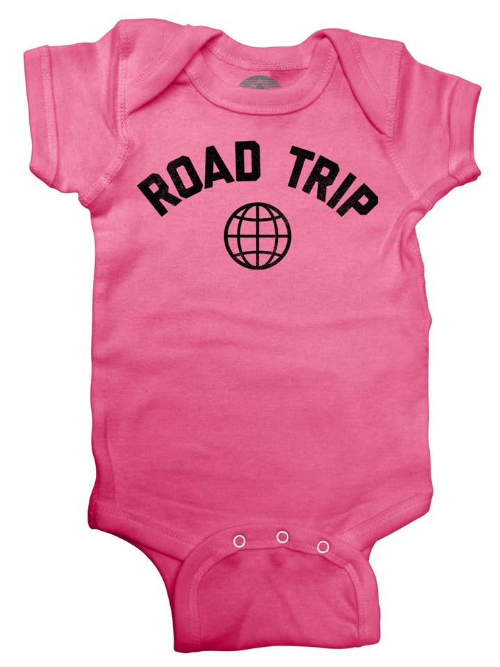 Body infantil Road Trip - ajuste unissex por atacado de Boredwalk