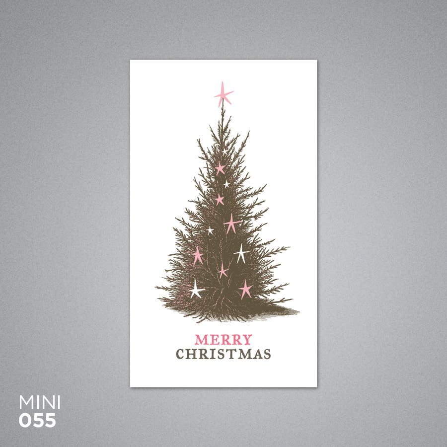 Breathless Paper Co. - Wholesale Christmas Card - Merry Christmas Tree Enclosure Card0