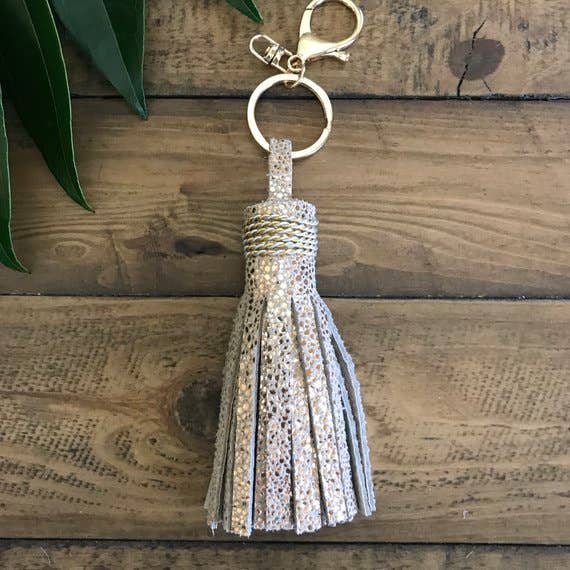 Everley Dawn – wholesale Nyckelringar - Dam – Läder Classic Tofs Nyckelring11