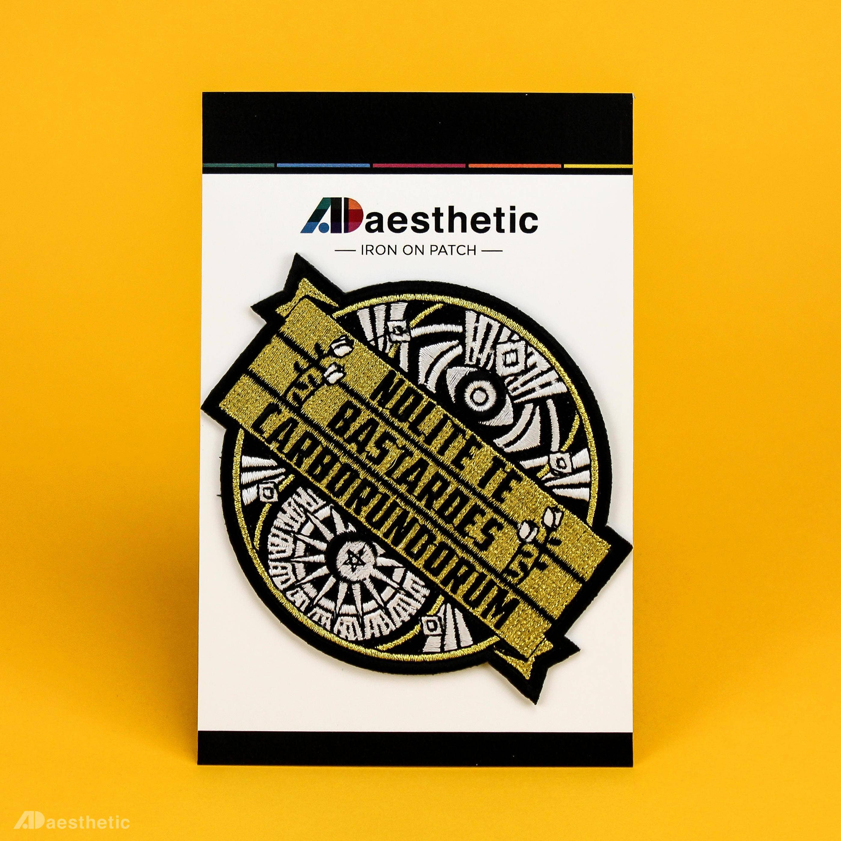 AD Aesthetic - Wholesale Patch - Te Bastardes Iron On Patch1