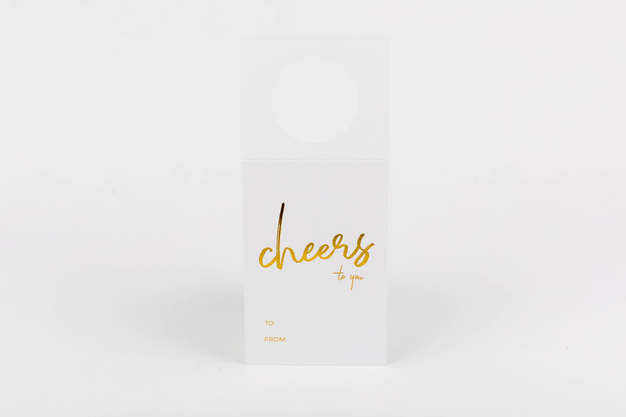 Wrinkle & Crease Paper Products - Vendita all'ingrosso Etichetta regalo - Etichette per bottiglie di vino - Cheers to You1