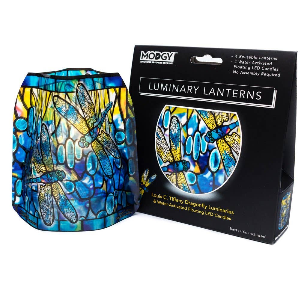 Modgy - Wholesale Lantern - Luminary Lantern - Louis C. Tiffany Dragonfly