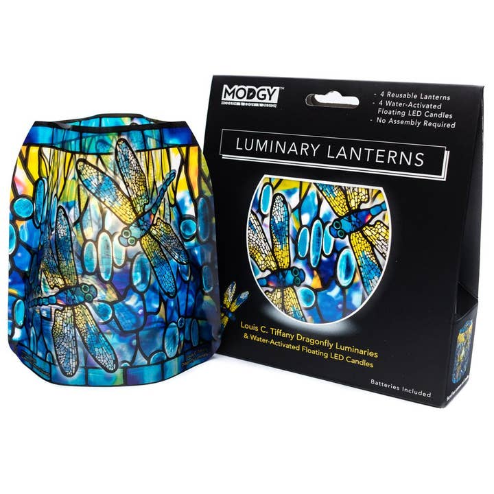 Luminary Lantern - Louis C. Tiffany Dragonfly for wholesale by Modgy