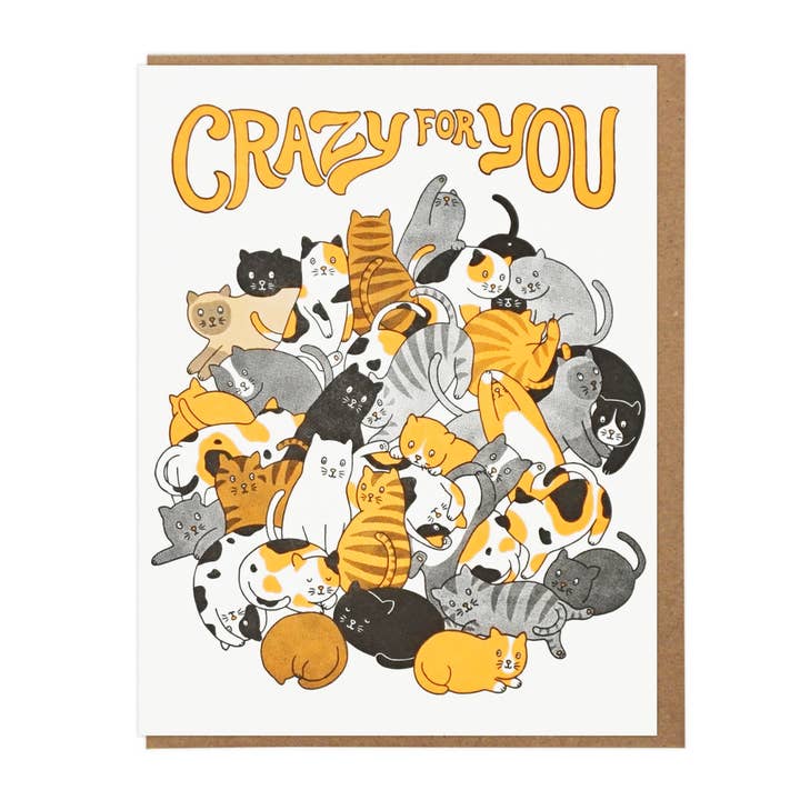 Crazy For You Cats for wholesale by Lucky Horse Press