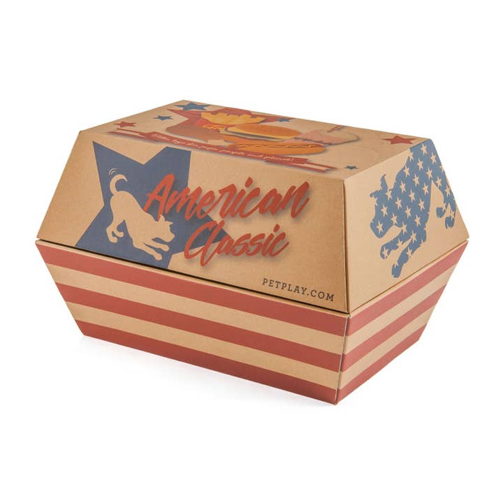 P.L.A.Y. Pet Lifestyle and You - Wholesale Pet Plush Toy - Dog - American Classic Toy Set (15 pc in Display Box)