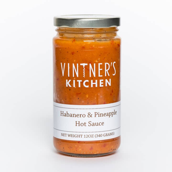 Habanero et sauce piquante ananas pour la vente par Vintner's Kitchen LLC