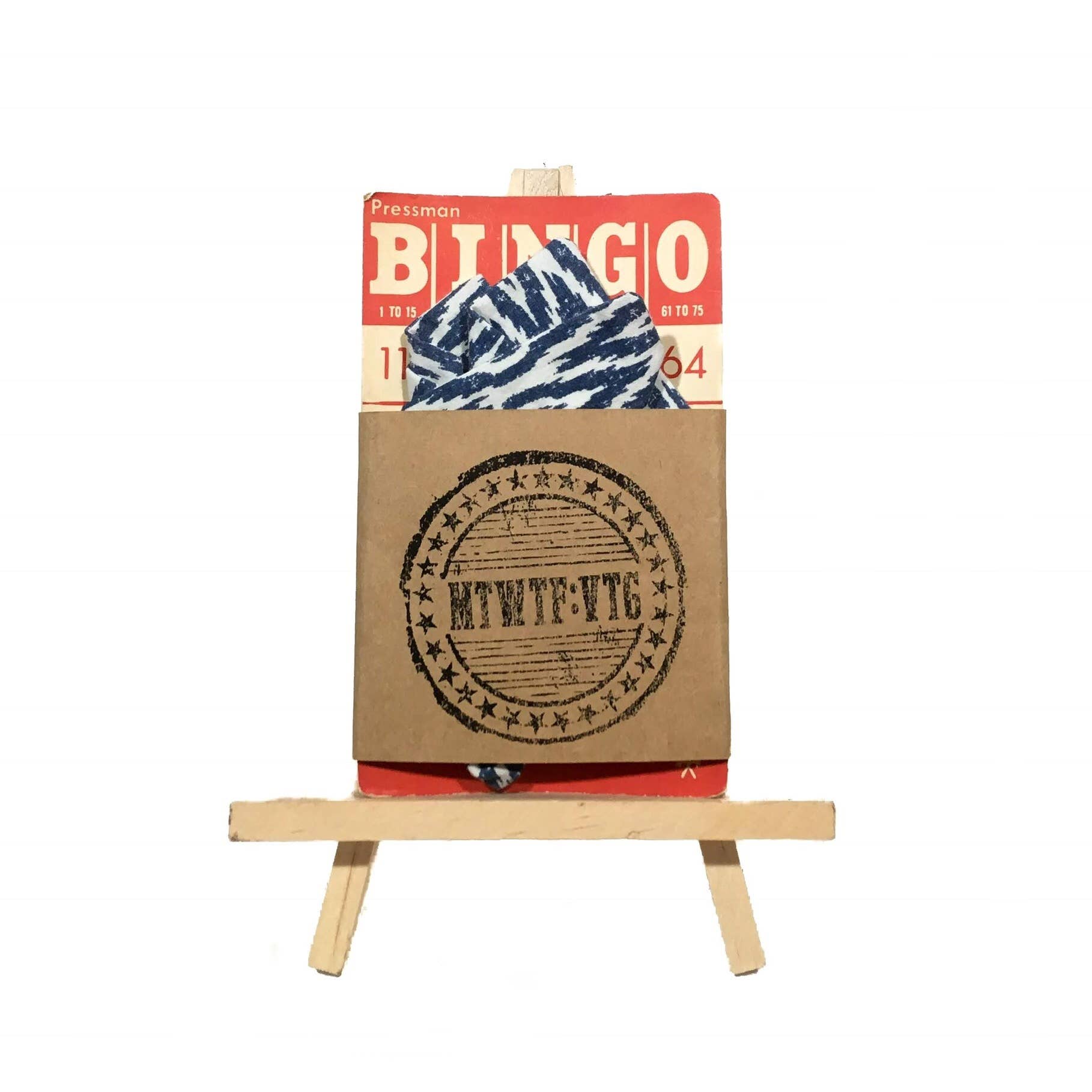 MTWTF - Wholesale Pochet - Heren - Vintage handgemaakt pocketvierkant2