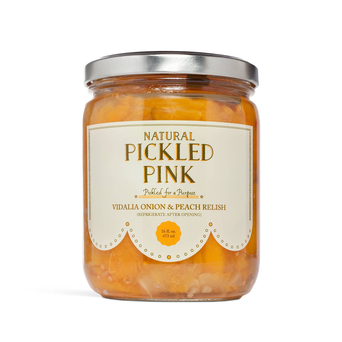 Pickled Pink Foods - Wholesale Relish - Vidalia Onion And Peach Relish1