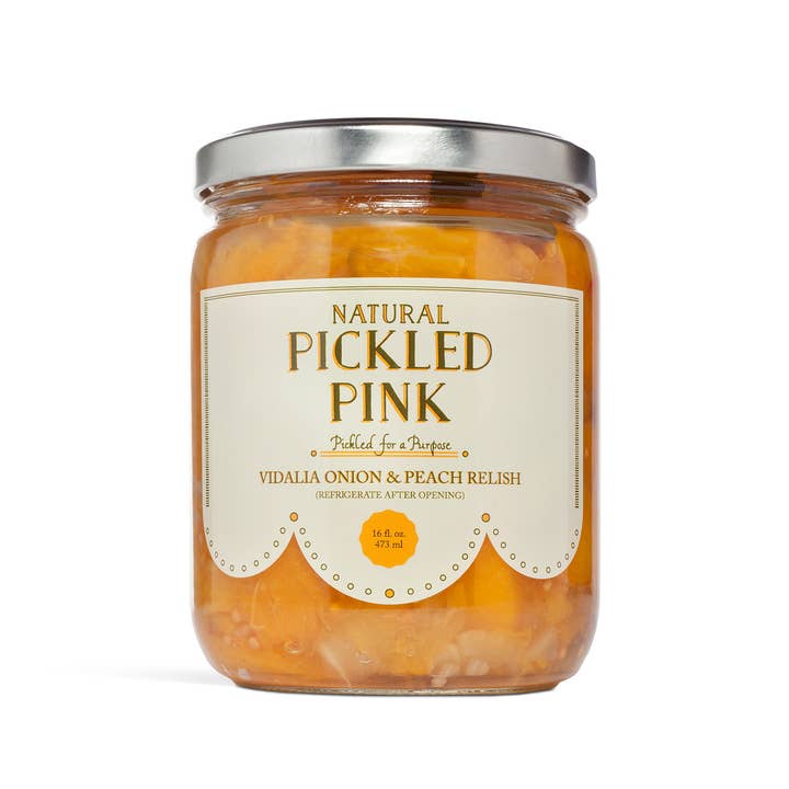 Pickled Pink Foods - Wholesale Relish - Vidalia Onion And Peach Relish1