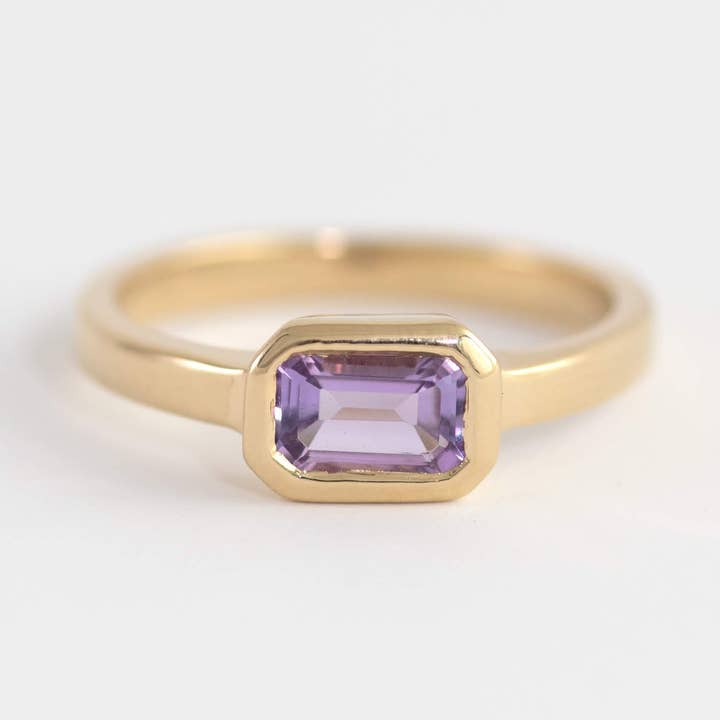 Isabel Amethyst Band for wholesale by Minette