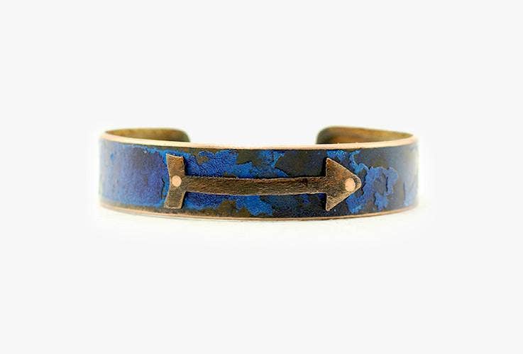 REMOVED BRAND - Wholesale Bangle Bracelet - 1/2" Arrow Bracelet0