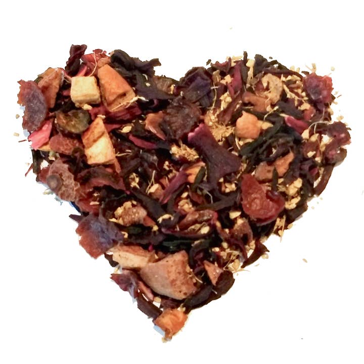 Ginger Peach - Loose Leaf Herbal and Fruit Tea for wholesale by Loving Cup Teas