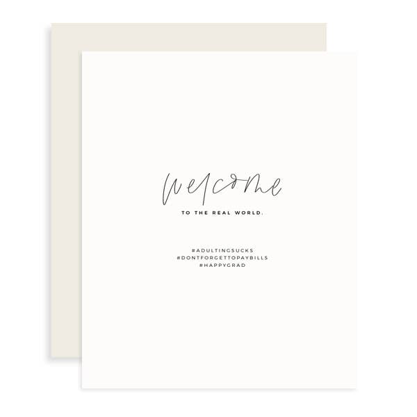 Welcome Graduate for wholesale by Euni + Co.