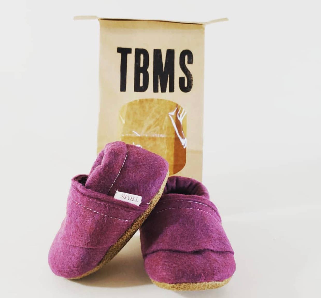 Trendy Baby Mocc Shop - Wholesale Moccasins - Kids - Charcoal Felt Moccasins1