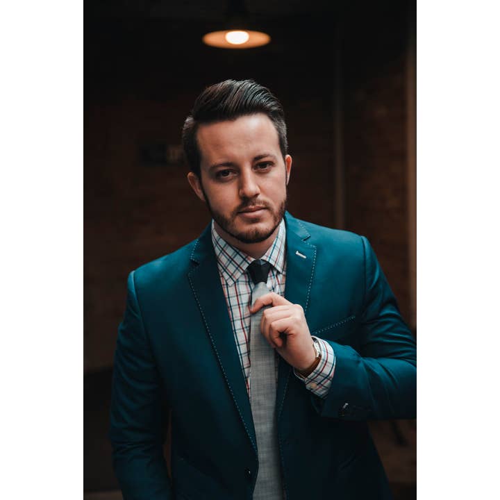 Modern Tie - Wholesale Stropdas - Heren - Zwarte scherpe knoop4