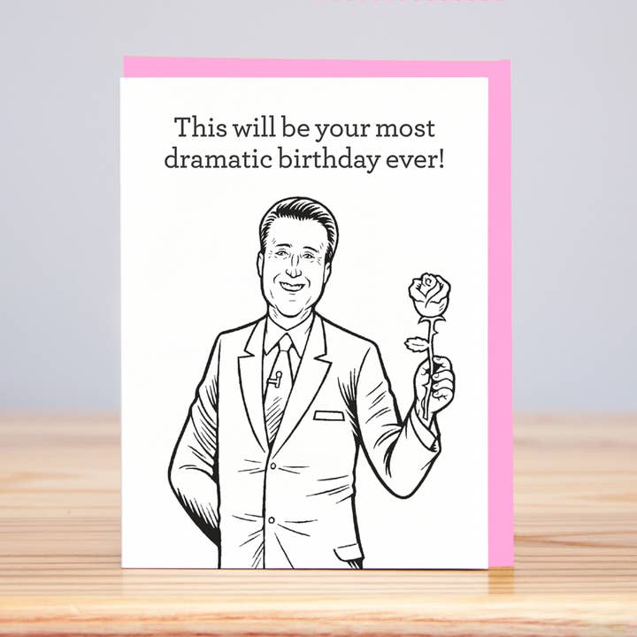 Bachelor / Bachelorette Birthday (Letterpress) for wholesale by Huckleberry Letterpress