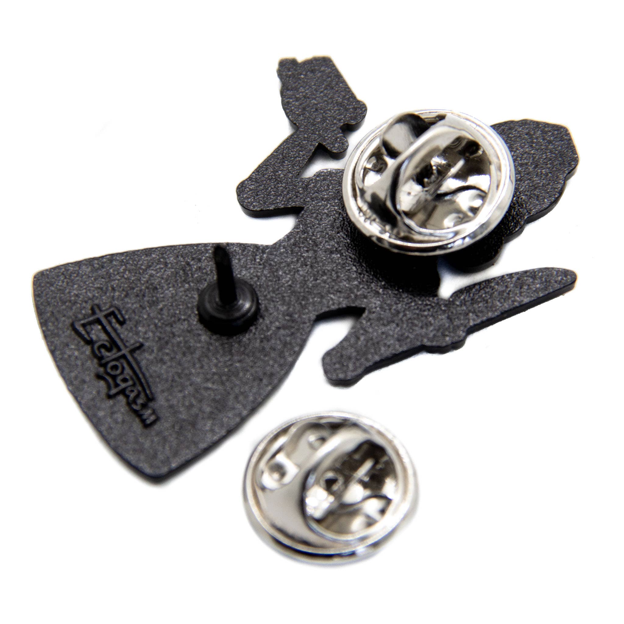 Ectogasm - Wholesale Lapel Pin/Button - 50's Bloody Skeleton Waitress Halloween Horror Enamel Pin1