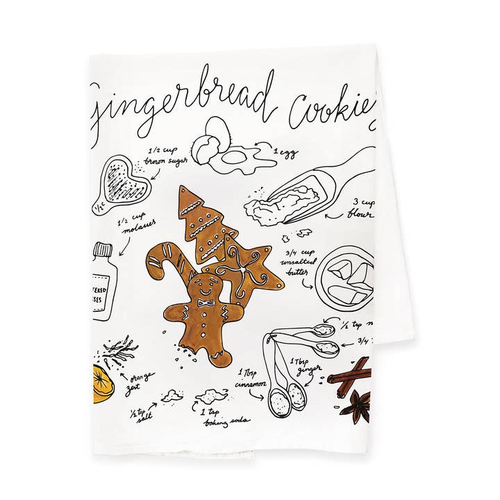Wild Ink Press – Engroshandel Viskestykke – Honningkager Cookies viskesty0