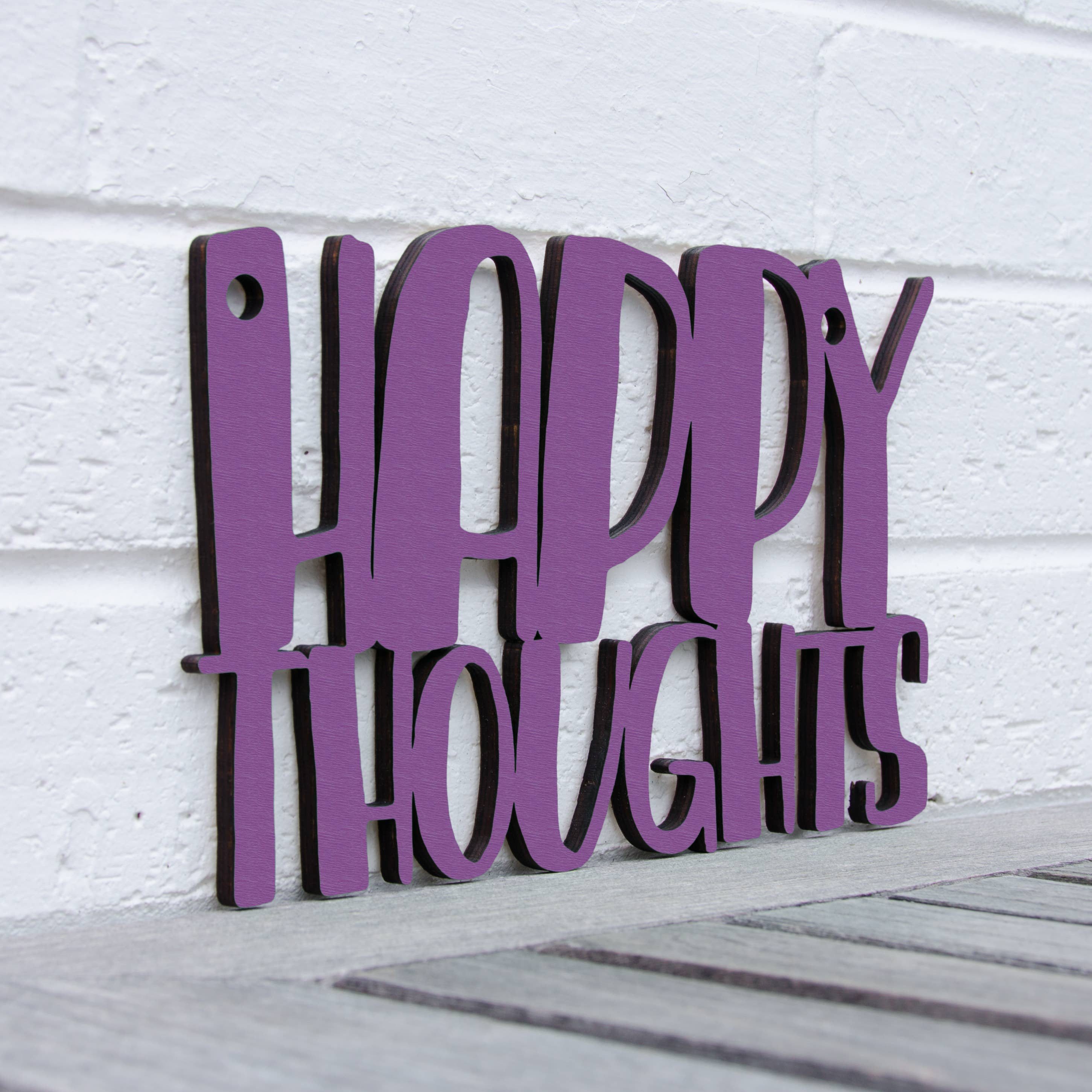 Spunky Fluff - Wholesale Wall Sign - Happy Thoughts7