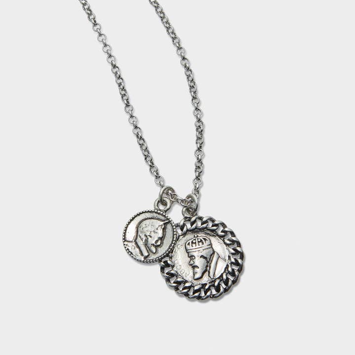 Soulmate Necklace - Silver for wholesale by Gemmed