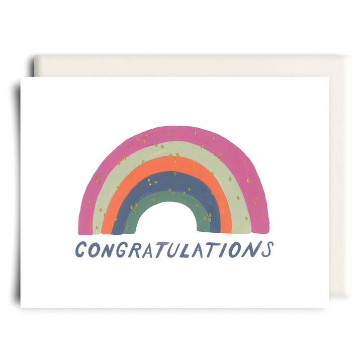 Felicitaciones Rainbow | Tarjeta de felicitación todos los días para venta al por mayor de Inkwell Cards