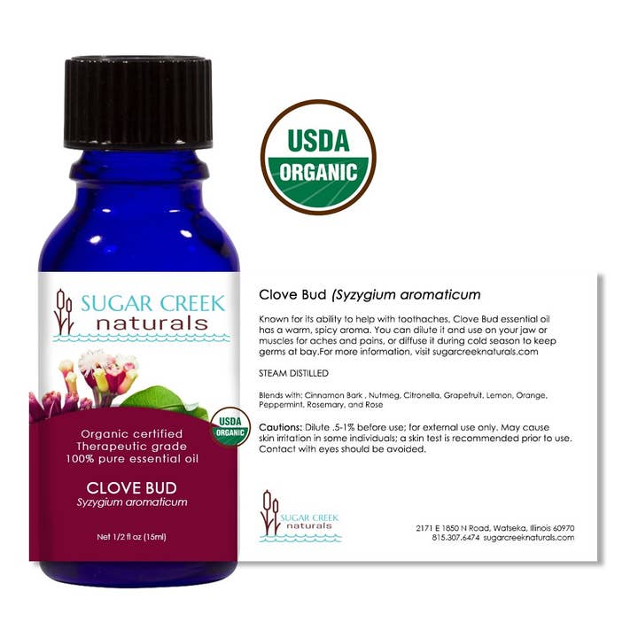 Fed Bud Essential Oil - Økologisk 15ml for engroshandel hos Sugar Creek Naturals