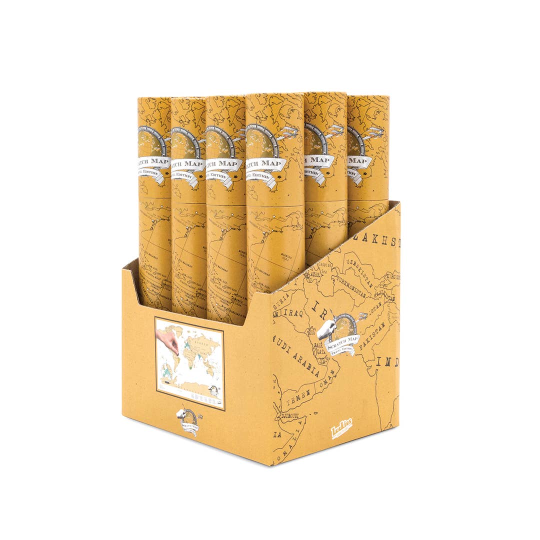Luckies of London - Wholesale Map - Scratch Map ® - Original Travel Edition4