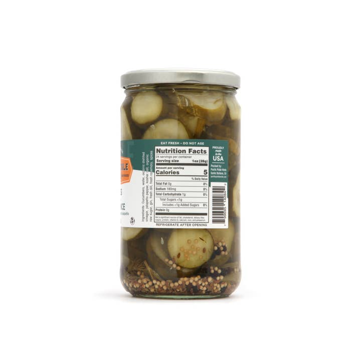 Pacific Pickle Works - Wholesale Pickled vegetables - Pickles Under The Ginfluence - Pickles brined with gin3