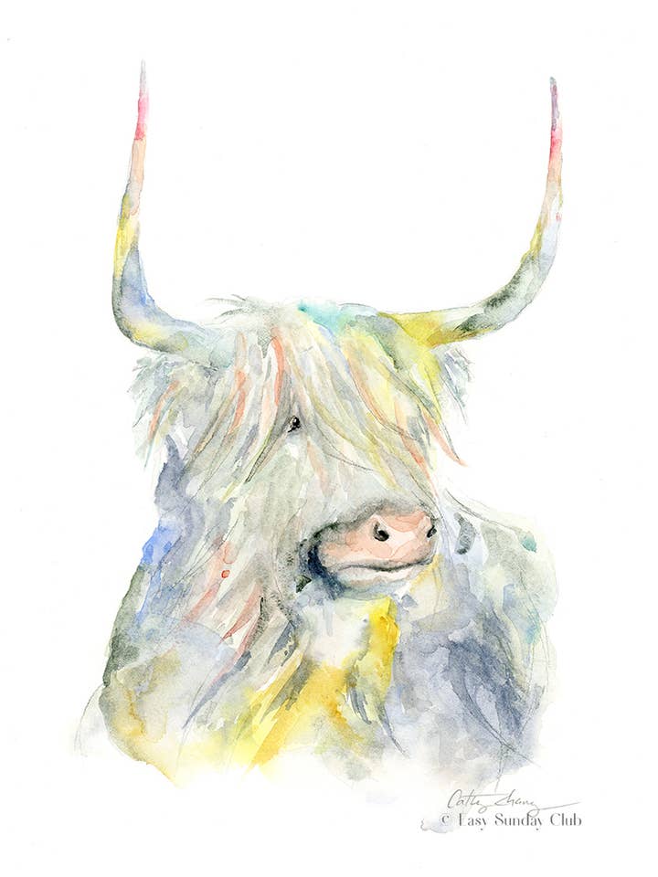 Rebel Ox Kunstdruck für den Großhandel von Easy Sunday Club