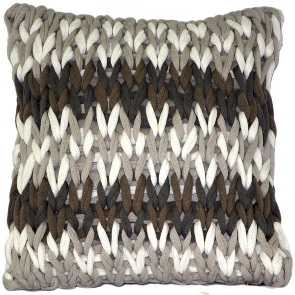 Pillow Decor – Almofada decorativa/de sofá por atacado – Almofada de malha grossa Hygge Nordic Forest de 18 “x 18"0