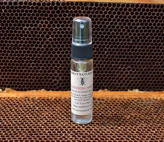 Mira's Naturals - Wholesale Hand Sanitizer - Mira's Naturals Travel Size Sanitizing Hand & Room Spray 1oz1