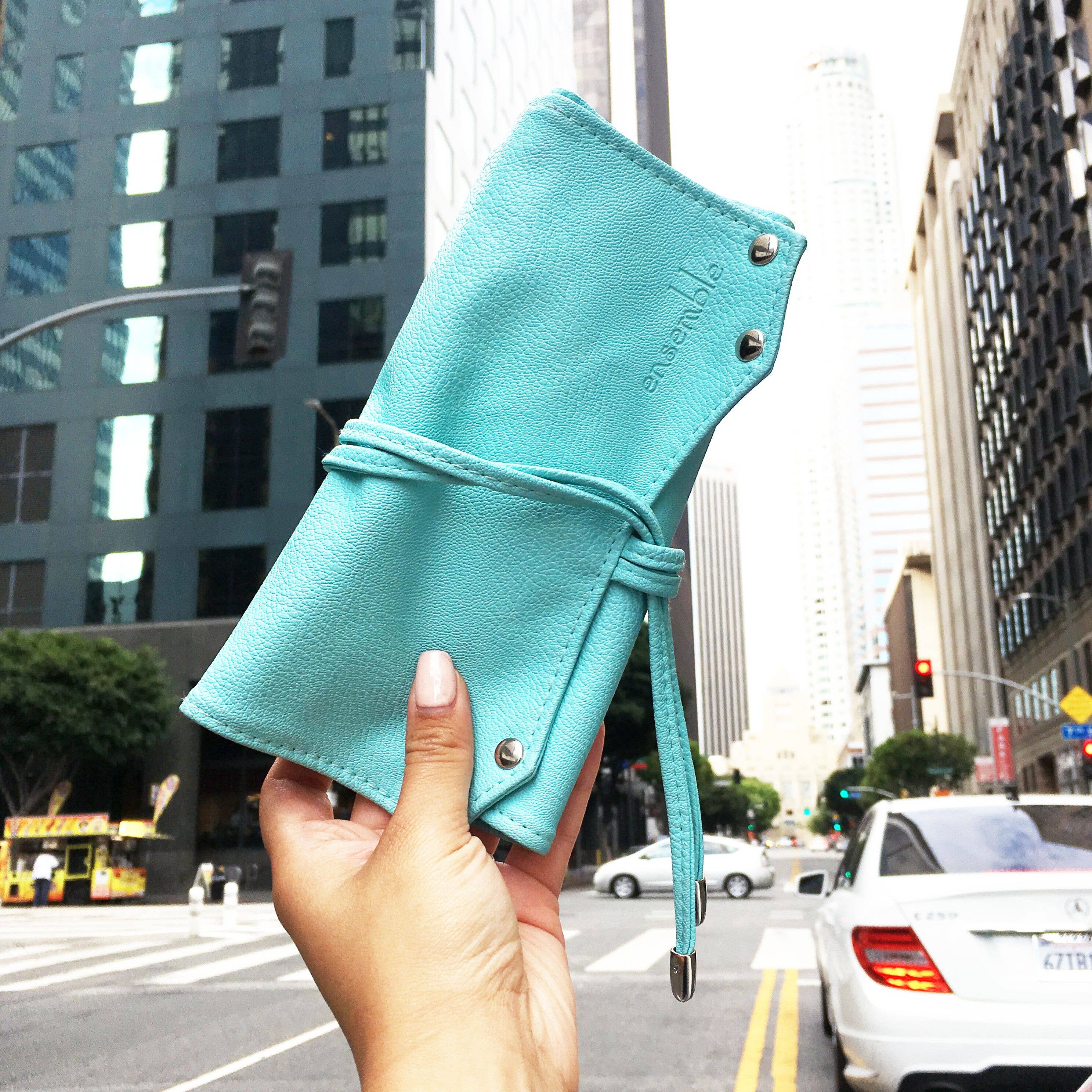 PINEAPPLE Beauty – conjunto de escovas de maquilhagem por atacado – OFFA OTM5116 10pc Conjunto Pincel com Bolsa MINT5