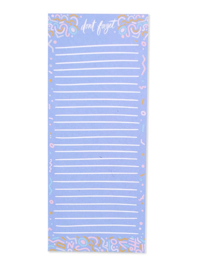 Don't Forget List Notepad for wholesale by Thimblepress