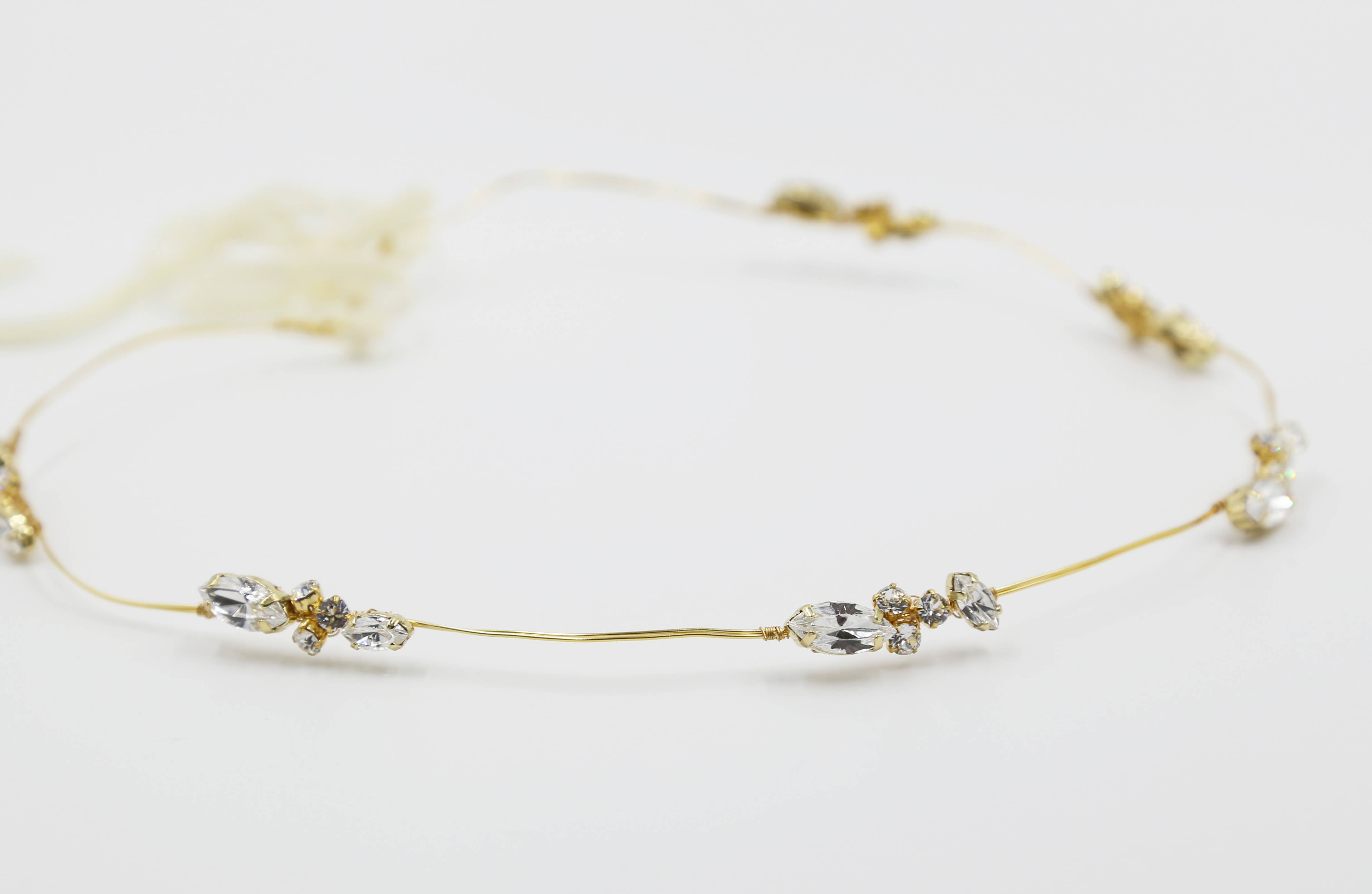 Acute Designs – Tiara – Mulher por atacado – Pequena coroa Art Déco Swarovski Cluster, tiara, capacete1