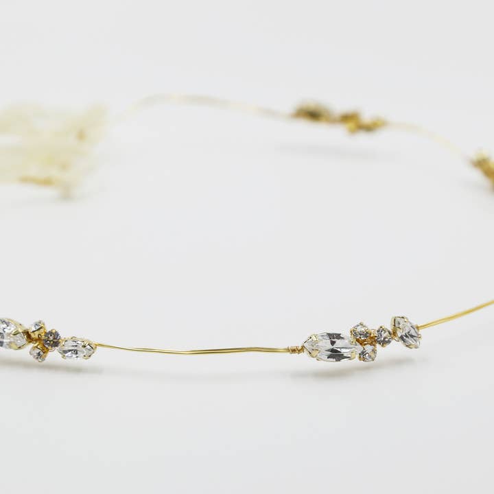 Acute Designs – Engroshandel Tiara – Kvinder – Lille Art Deco Swarovski Klynge Krone, Pandebånd, Medaljon1