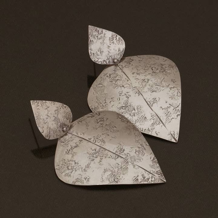 From The Reliquary - Wholesale Dangle Earrings - Samarra Earrings in Silver1