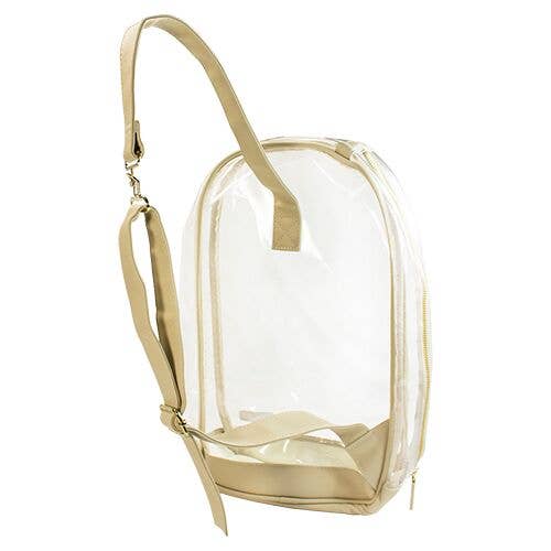 Tan and Gold Accents - Sling Pack for wholesale by Capri Designs