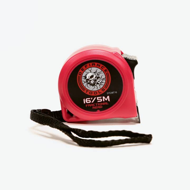Defiance Tools - Wholesale Measuring Tape - 16ft Compact EDC Tape Measure