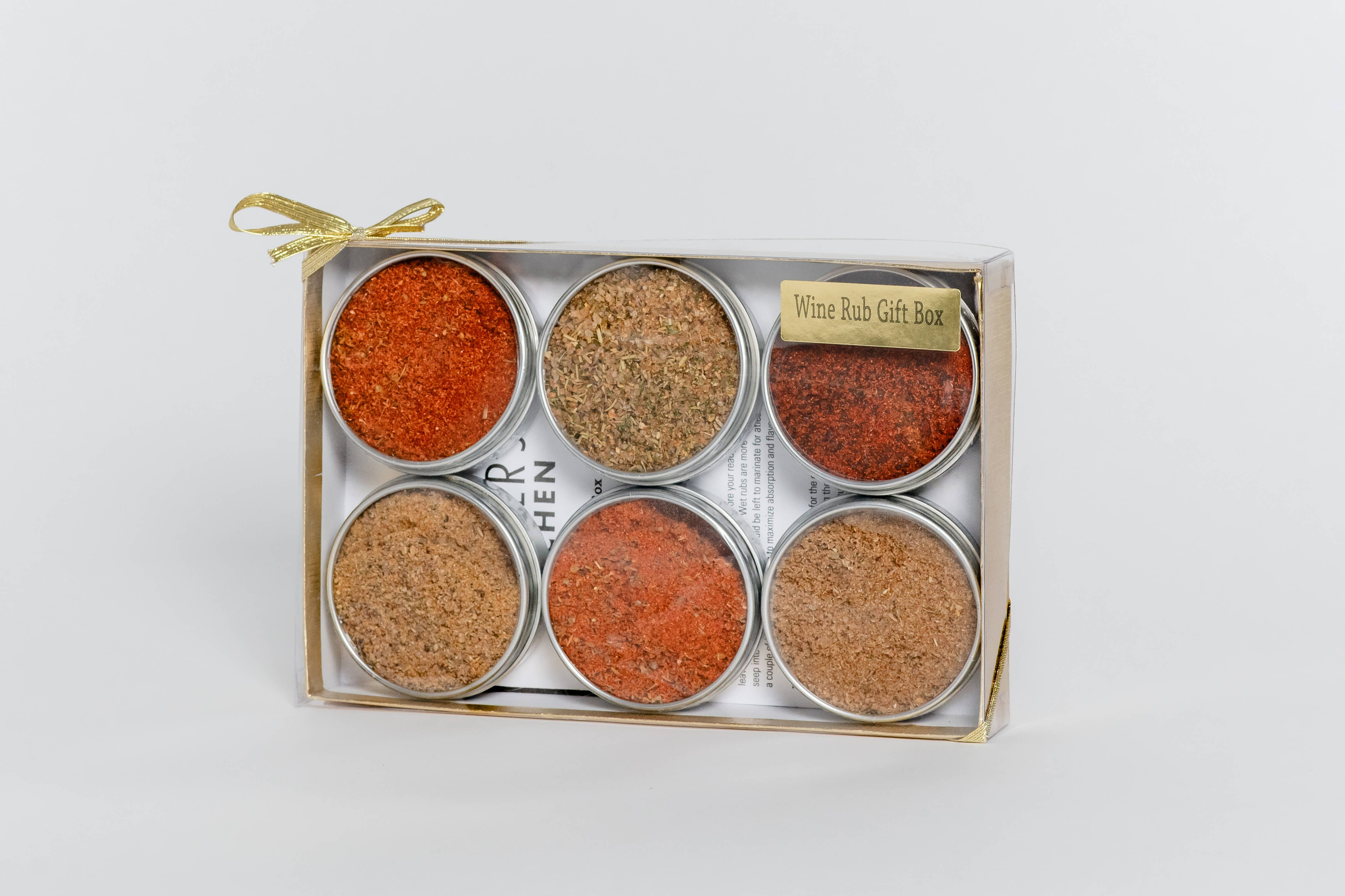 Vintner's Kitchen LLC - Vente Marinades en poudre - Coffret cadeau Wine Rub1