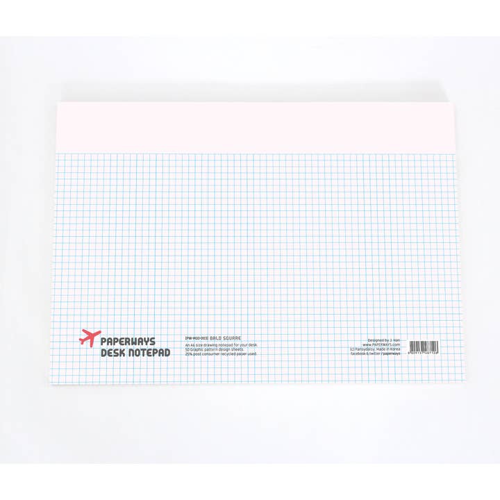 Paperways - Bloco de notas de secretária A4 - Quadrado calvo por atacado de Paperways