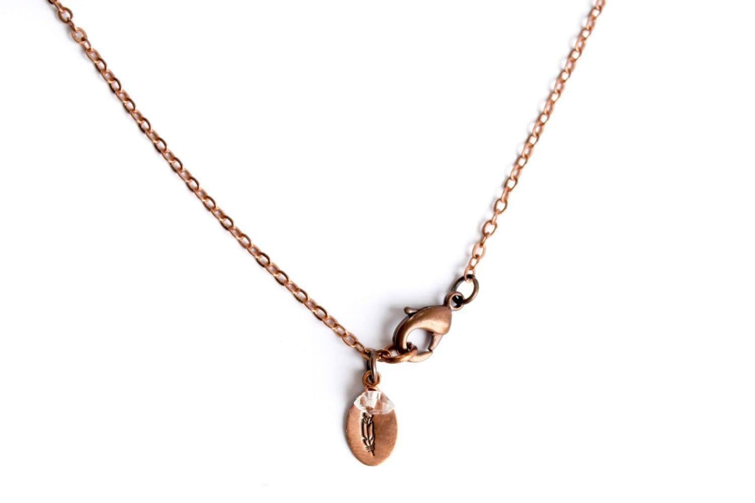 HAWKHOUSE - Wholesale Pendant/Charm Necklace - 18" Ruby Crystal Necklace2