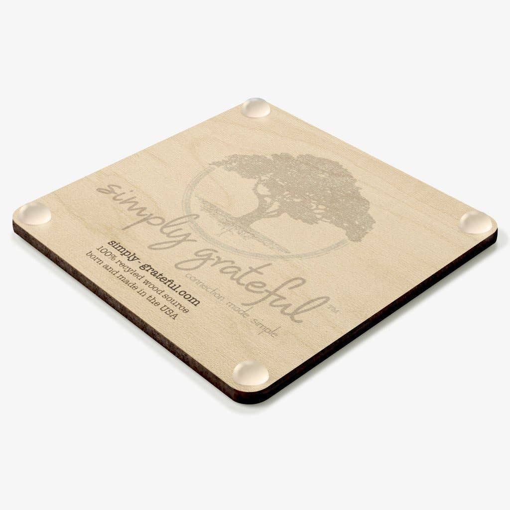 Simply Grateful - Wholesale Coasters - Affinity Coaster2