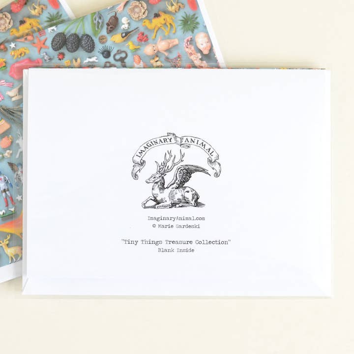 Imaginary Animal - Wholesale Everyday Greeting Card - Tiny Things Treasure Collection Greeting Card or Postcard