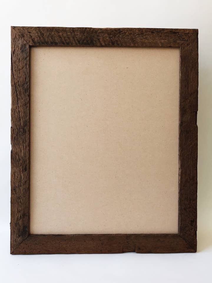 Reclaimed Wood Picture Frame 16x20 Wide Frame for wholesale by Alibi Interiors