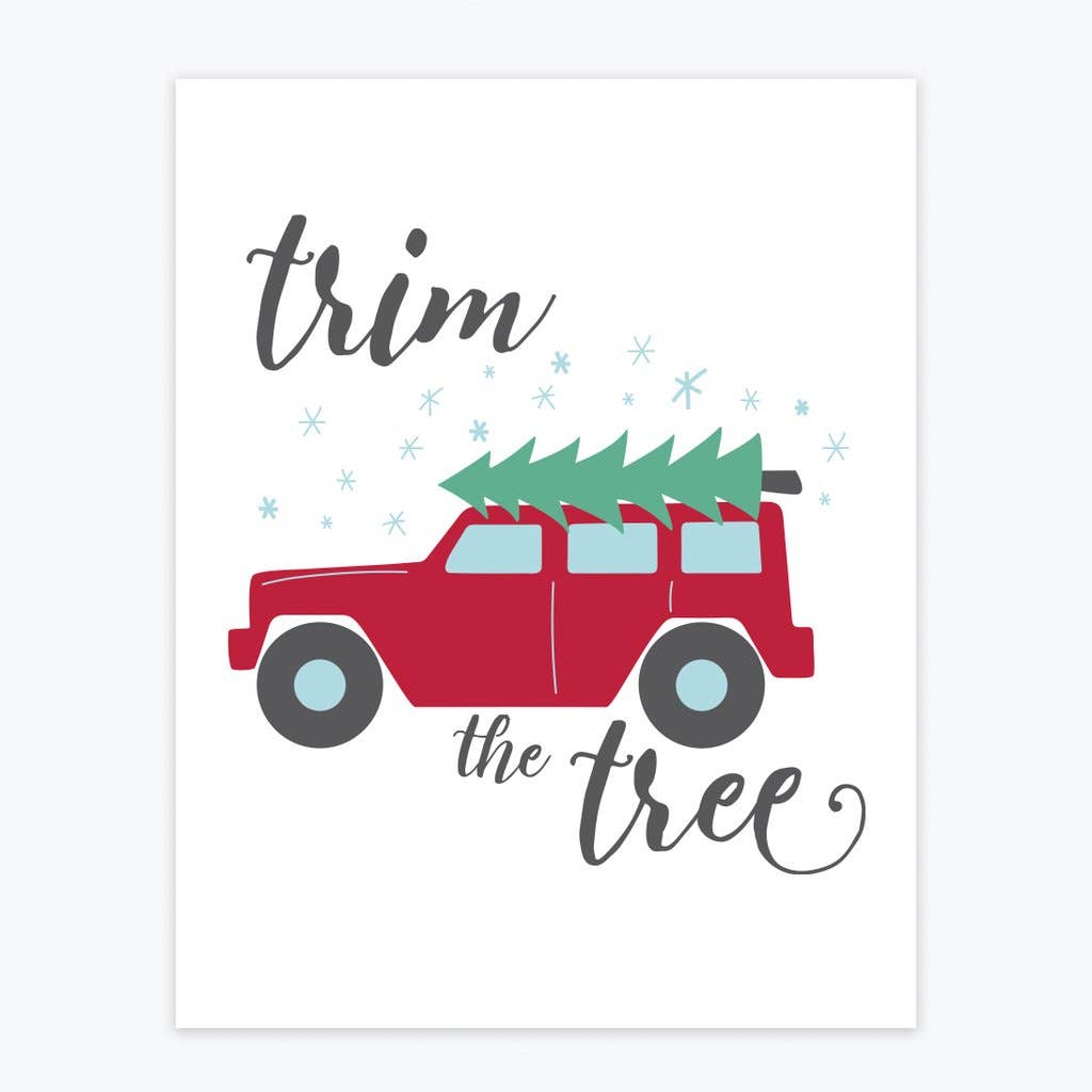 Tandem For Two - Wholesale Art Print - Art Print - Trim the Tree0